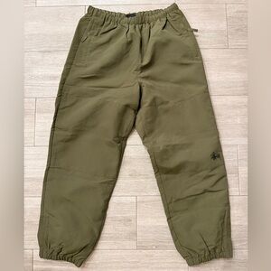 Men's Stussy Training Pant 116717 Olive Size L Large New with Tags